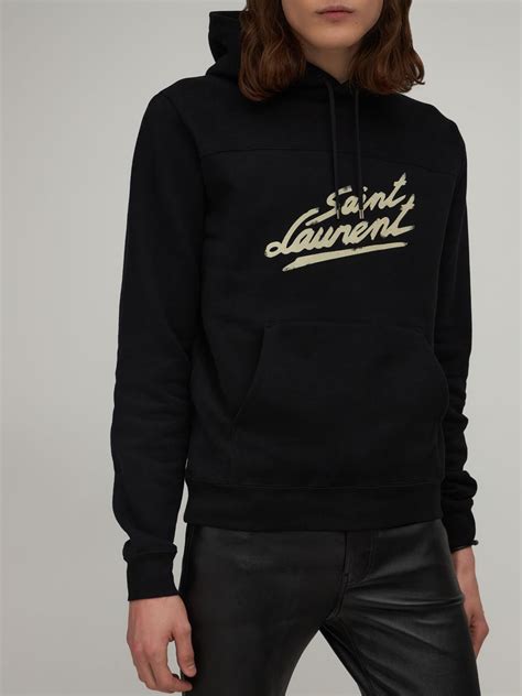 saint laurent 50s signature hoodie